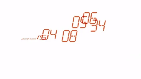 4k Numbers scrolling across the screen finance digital tech data background. Stock Footage 72563843