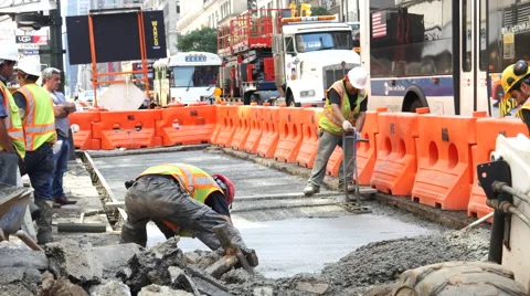 4K NYC construction. Stock Footage 53863232