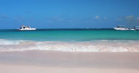 4K Ocean Waves On Macao Beach Stock Footage 47505716