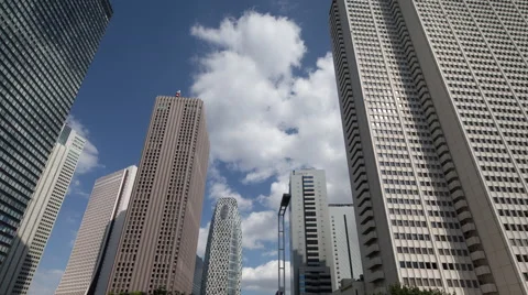 4k office skyscraper architecture tokyo skyline timelapse japan Vidéo 44621748