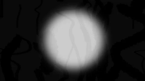 4k old damage screen white circles Stock-Footage 259038708