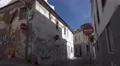4k Old rotten house in historic city center small street Lagos Portugal 4k or 4k+ Resolution