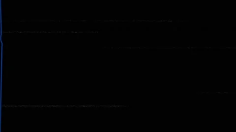 4K Old VHS Glitches and Static Noise on the black Loop Animation Background. Stock Footage 157991233