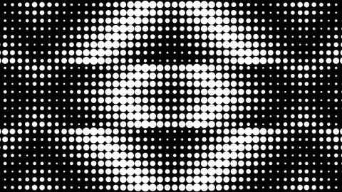 4K Op Art Dot Grid Diamond Pattern Stock Footage 148032601