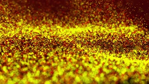 4k Orange Animated Particles Background Видео 113953907