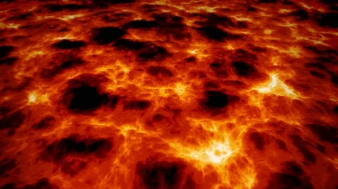 4k Panning Lava close up animation Stock Footage 46055872