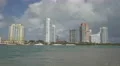 4K Panoramic view of South Beach area, Miami Beach 4k or 4k+ Resolution