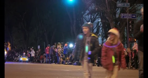 4K PARADE TIMELAPSE Stock Footage 74931692