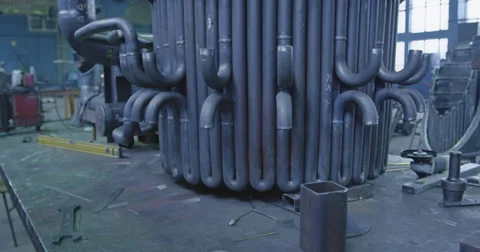 4K Part of the heat conduction Stock Footage 37218464