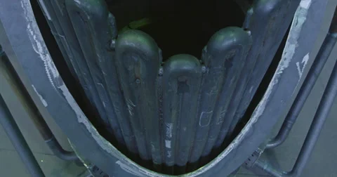 4K Part of the heat conduction Stock Footage 37221428