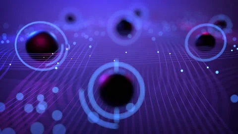 4k-particle-animated-lights-lines-camera-fly-25 Vídeos de archivo 205813343