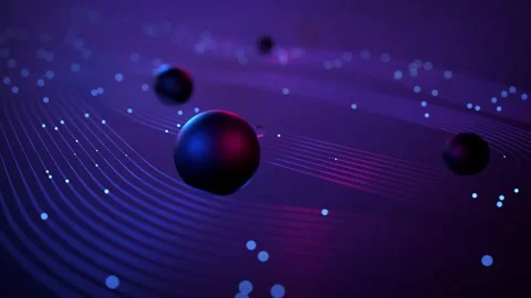 4k-particle-lines-20 Vídeos de archivo 205375407