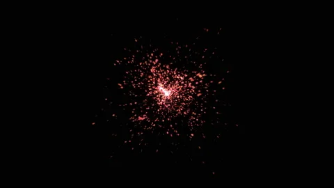 4k Particles cloud. Sparkles and bokeh lights. Xmas 2021. Isolated effect Stock Footage 139601226