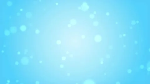 4K particles in the style of magic movement on a soft blue background Stock Footage 171565684