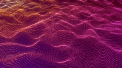 4k particles waving pink background Stock-Footage 257798291