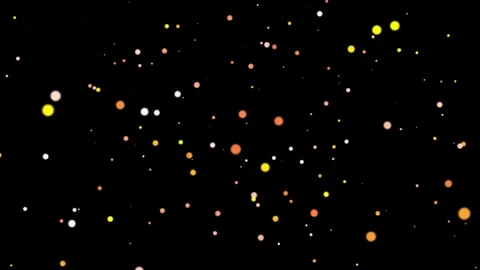 4k particular Celebration. Falling multicolored snowflakes or candy Stock Footage 259610553