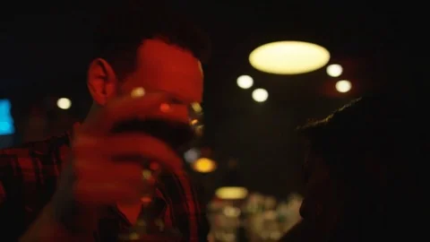 4K Party Crowd Dancing &amp; Having Fun In Nightclub Stock Footage 75790924