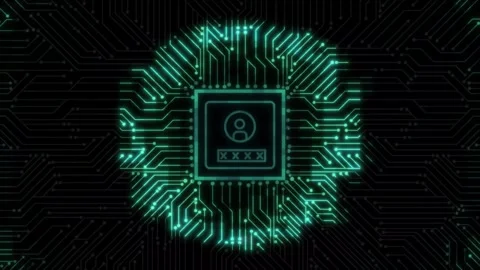 4k password security video, technology video, profile security Stock Footage 259963764