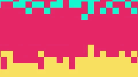 4k Pastel Pixel Animation Background Seamless Loop. Stock-Footage 55277205