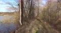 4k Pathway and lake nature reserve panning spring season 4k or 4k+ Resolution