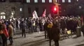 4k Pegida - Bragida demonstration and anti-demo crowd Braunschweig 4k or 4k+ Resolution
