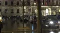 4k Pegida - Bragida demonstration Police cordoning in city center 4k or 4k+ Resolution