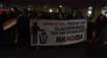 4k Pegida demonstration with banner zoom out Braunschweig 4k or 4k+ Resolution