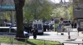 4k Pegida demonstration police barrier Braunschweig 4k or 4k+ Resolution
