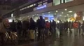 4k People and police watching Anti-Pegida demonstration 4k or 4k+ Resolution