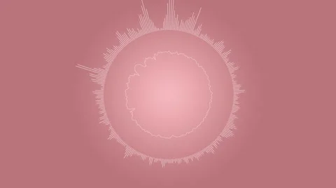 4k pink abstract motion background dancing lines waveforms Stock Footage 41967356