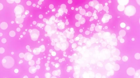 4k pink falling bubbles sparkling and dancing motion background Video stock 52971830