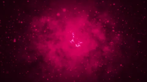 4K PinkParticles Outer Space Background Stock Footage 276636817