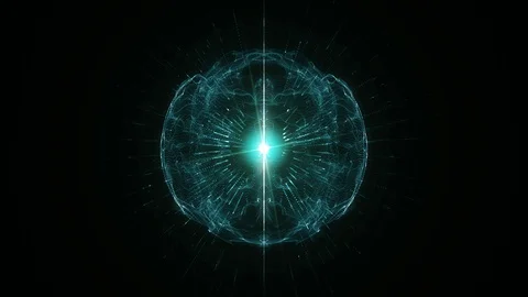 4k Plasma Hi Tech Concept Background Loop Stock Footage 98459182