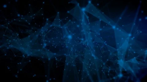 4K Plexus Abstract Background Stock Footage 72612553