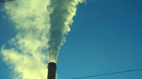 4K Point of view from the window of a passenger train. The working factory moves Video stock 99432990
