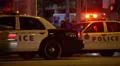 4K Police Car Lights Street at Night 4k or 4k+ Resolution