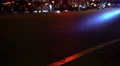 4K Police Car Lights Street at Night 4k or 4k+ Resolution