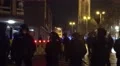 4k Police line and protection at Pegida demonstration and anti-demo Braunschweig 4k or 4k+ Resolution