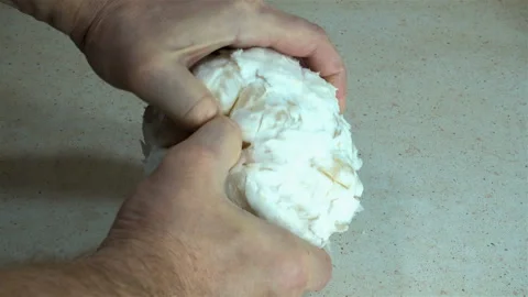 4K pomelo fruit view in hands Stock Footage 125753858