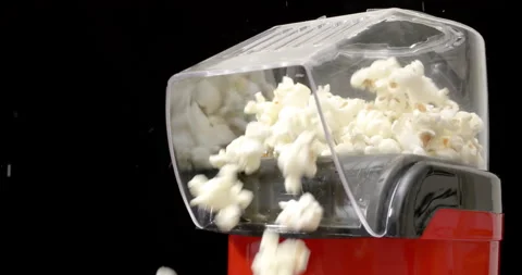 4K - Popcorn Popper Stock Footage 288898371
