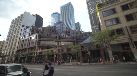 4k Pride Parade 2016 Young Dundas Street Toronto Canada Stock Footage 66641467