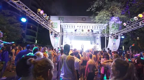 4k Pride Parade 2016 Young Dundas Street Toronto Canada Stock Footage 66641677