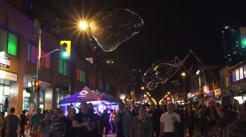 4k Pride Parade 2016 Young Dundas Street Toronto Canada Stock Footage 66641784