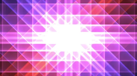 4K Prismatic grid star abstract background loop pink purple Stock Footage 40314392