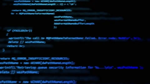 Coding Background Stock Video Footage | Royalty Free Coding Background ...