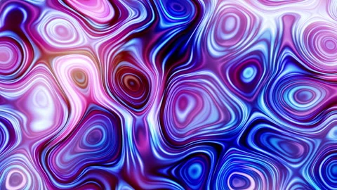 4K psychedelic liquid light show, weird patterns of ink in water, oil, paint Stock Footage 287322315