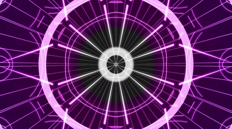4k, purple background, kaleidoscope, loop Stock Footage 43344778