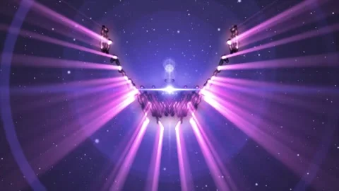 4k Purple Entity Glow Motion Background Stock Footage 328545410