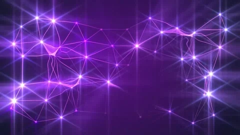 4k Purple Net Connection Motion Background Stock Footage 328468909