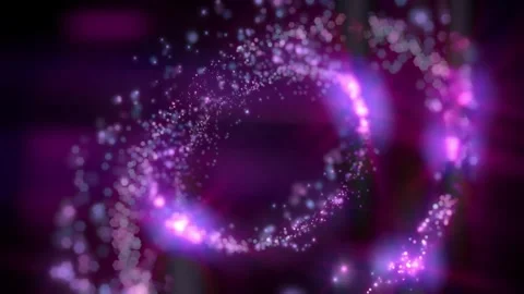 4k Purple particles Strings Space Moving Background Stock Footage 311309247